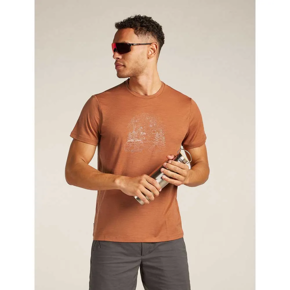 Icebreaker Merino 150 Tech Lite Iii Van Camp Kurzarm-t-shirt Icebreaker Merino 150 Tech Lite Iii Van Camp Kurzarm-t-shirt