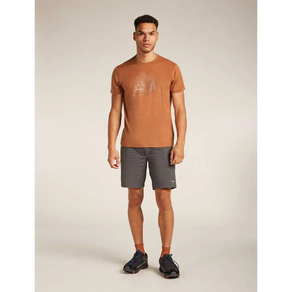 Icebreaker Merino 150 Tech Lite Iii Van Camp Kurzarm-t-shirt Icebreaker Merino 150 Tech Lite Iii Van Camp Kurzarm-t-shirt