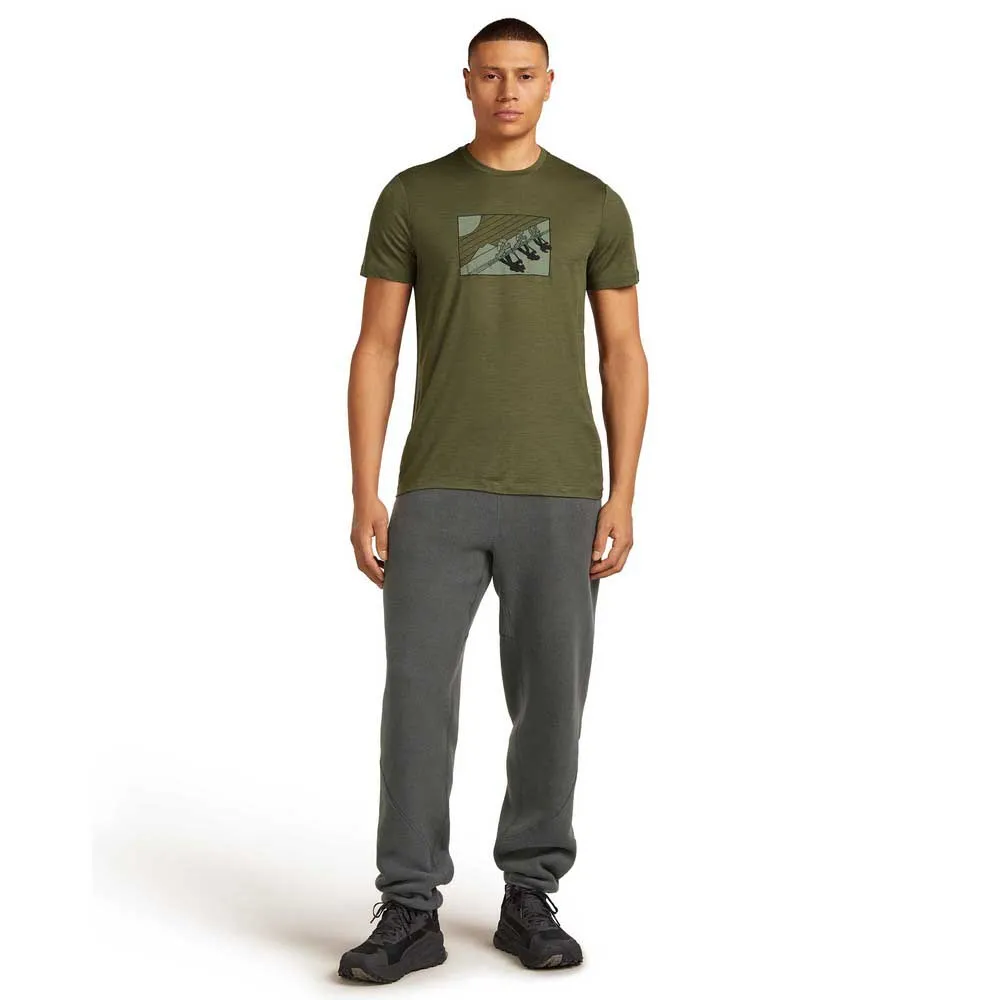 Icebreaker Merino 150 Tech Lite In The Wild Kurzarm-t-shirt Icebreaker Merino 150 Tech Lite In The Wild Kurzarm-t-shirt
