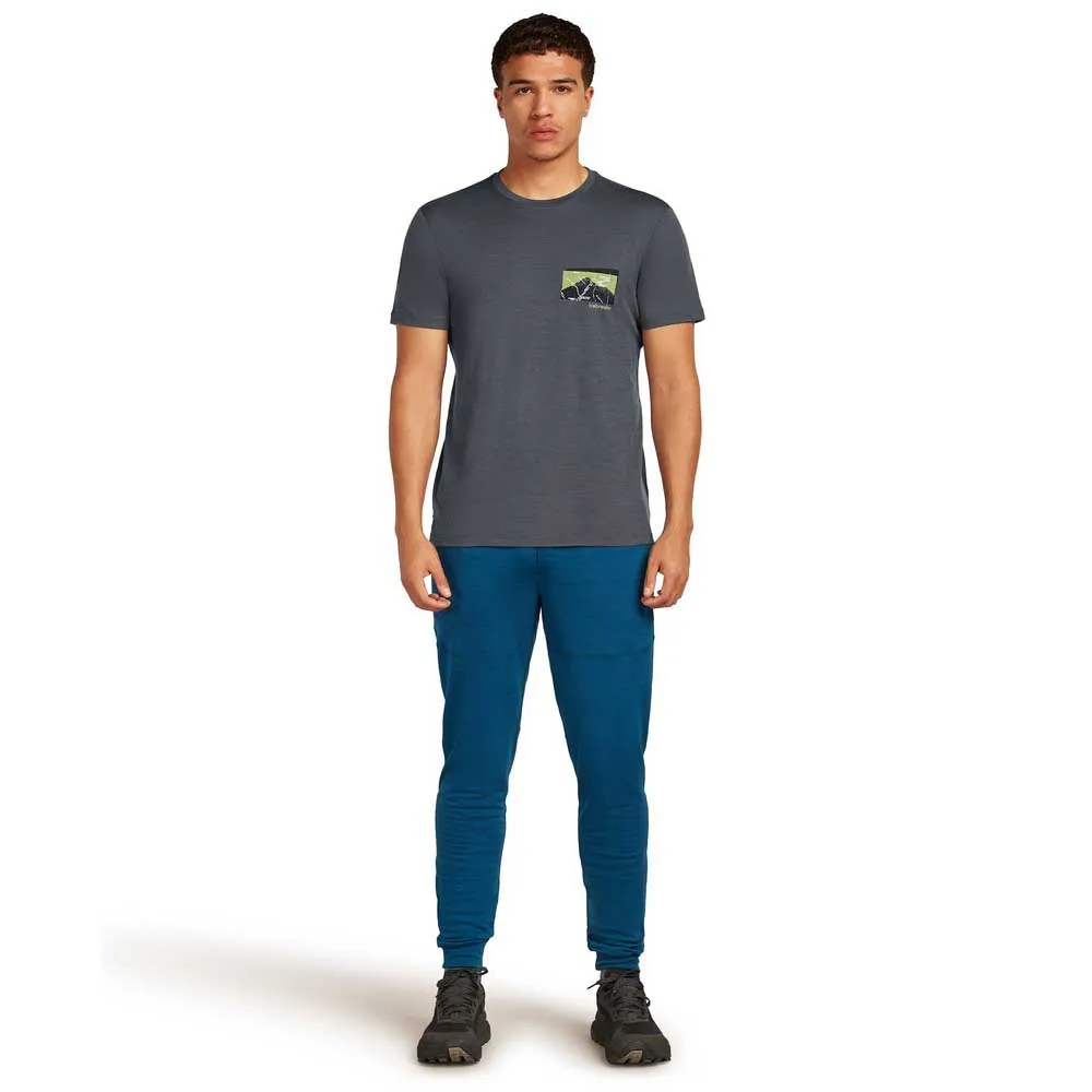 Icebreaker Merino 150 Tech Lite Infographic Kurzarm-t-shirt