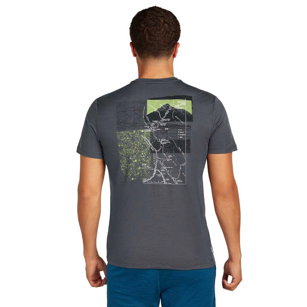 Icebreaker Merino 150 Tech Lite Infographic Kurzarm-t-shirt
