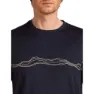 Icebreaker Merino 150 Tech Lite Mountain Pulse Kurzarm-t-shirt