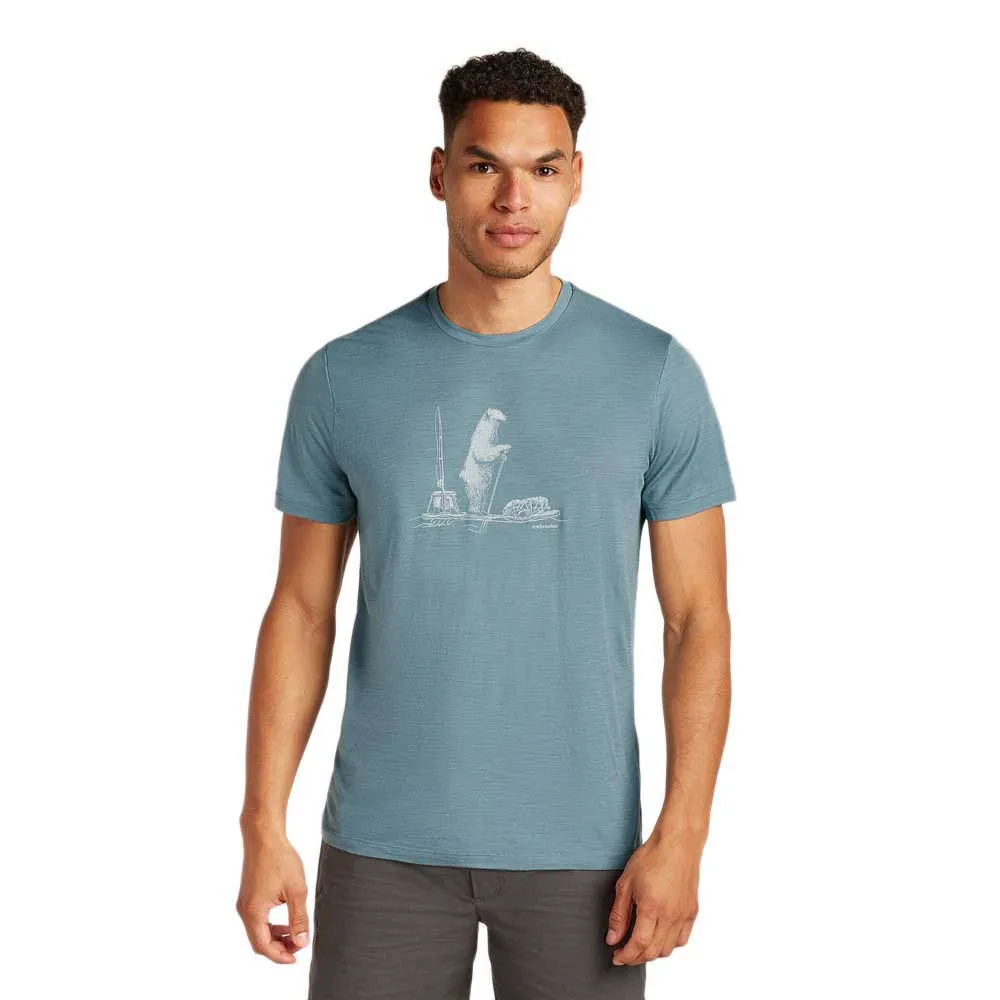 Icebreaker Merino 150 Tech Lite Polar Paddle Kurzarm-t-shirt Icebreaker Merino 150 Tech Lite Polar Paddle Kurzarm-t-shirt