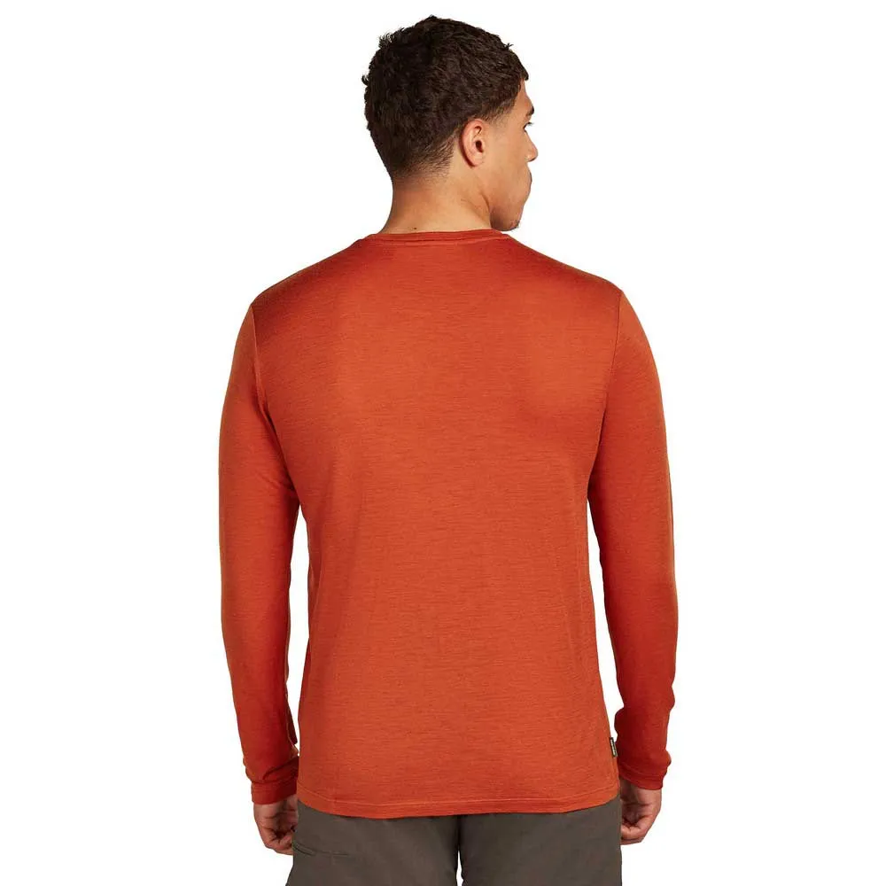 Icebreaker Merino 150 Tech Lite Rainer Ridge Langarm-t-shirt Icebreaker Merino 150 Tech Lite Rainer Ridge Langarm-t-shirt
