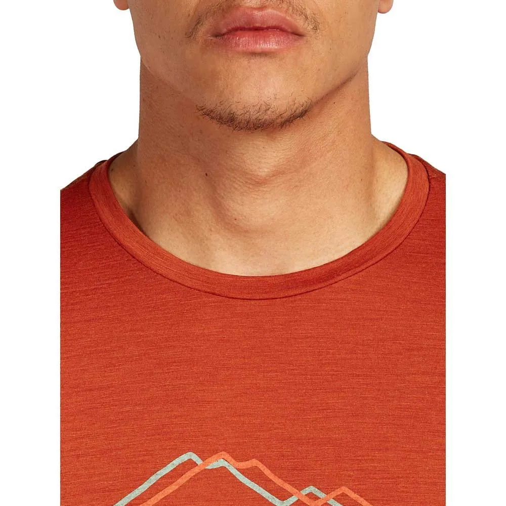 Icebreaker Merino 150 Tech Lite Rainer Ridge Langarm-t-shirt Icebreaker Merino 150 Tech Lite Rainer Ridge Langarm-t-shirt