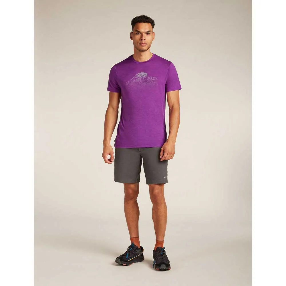 Icebreaker Merino 150 Tech Lite Rising Light Kurzarm-t-shirt
