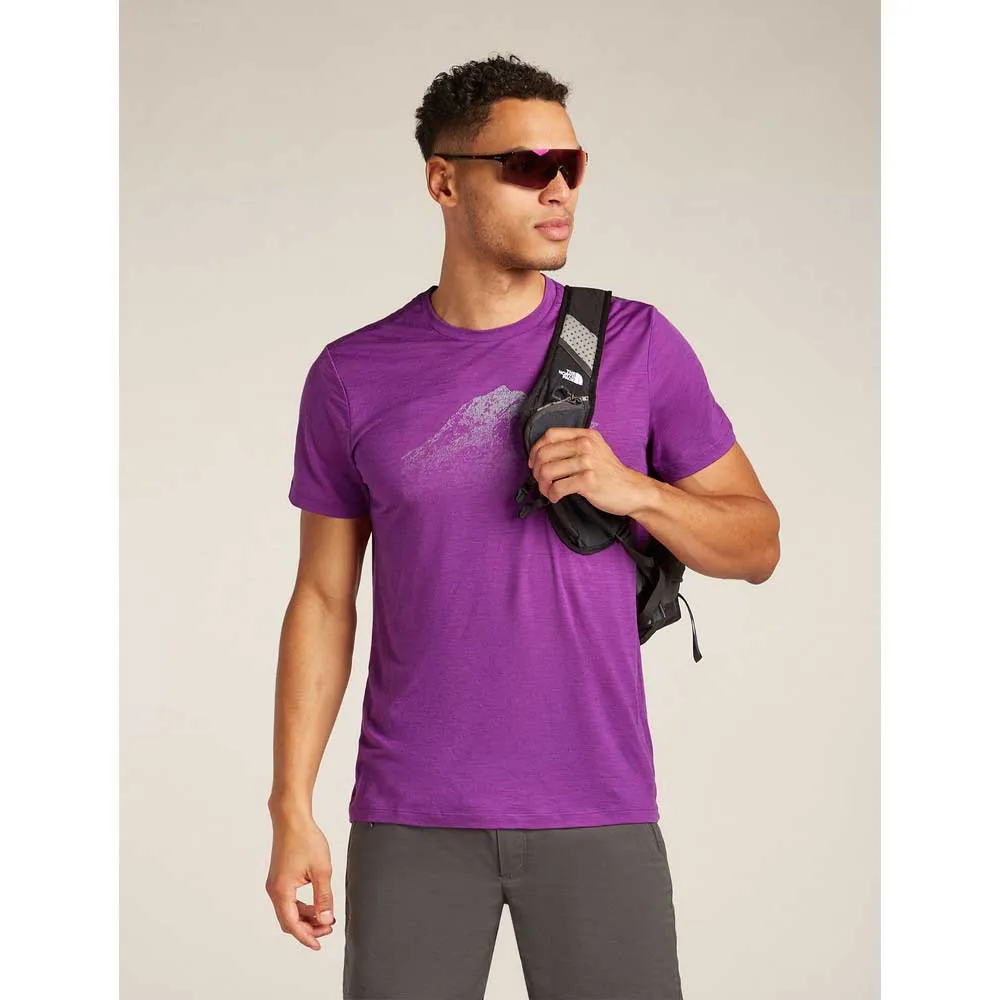 Icebreaker Merino 150 Tech Lite Rising Light Kurzarm-t-shirt