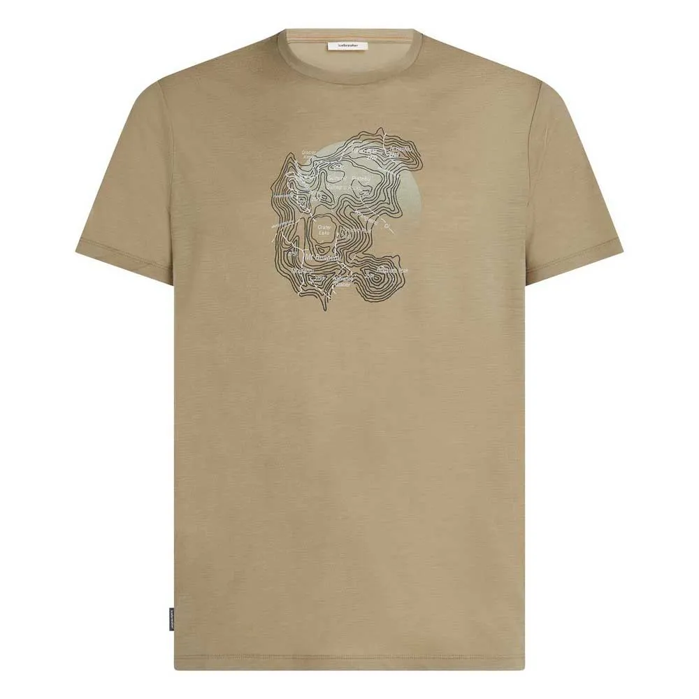 Icebreaker Merino 150 Tech Lite Ruapehu Round Kurzarm-t-shirt Icebreaker Merino 150 Tech Lite Ruapehu Round Kurzarm-t-shirt