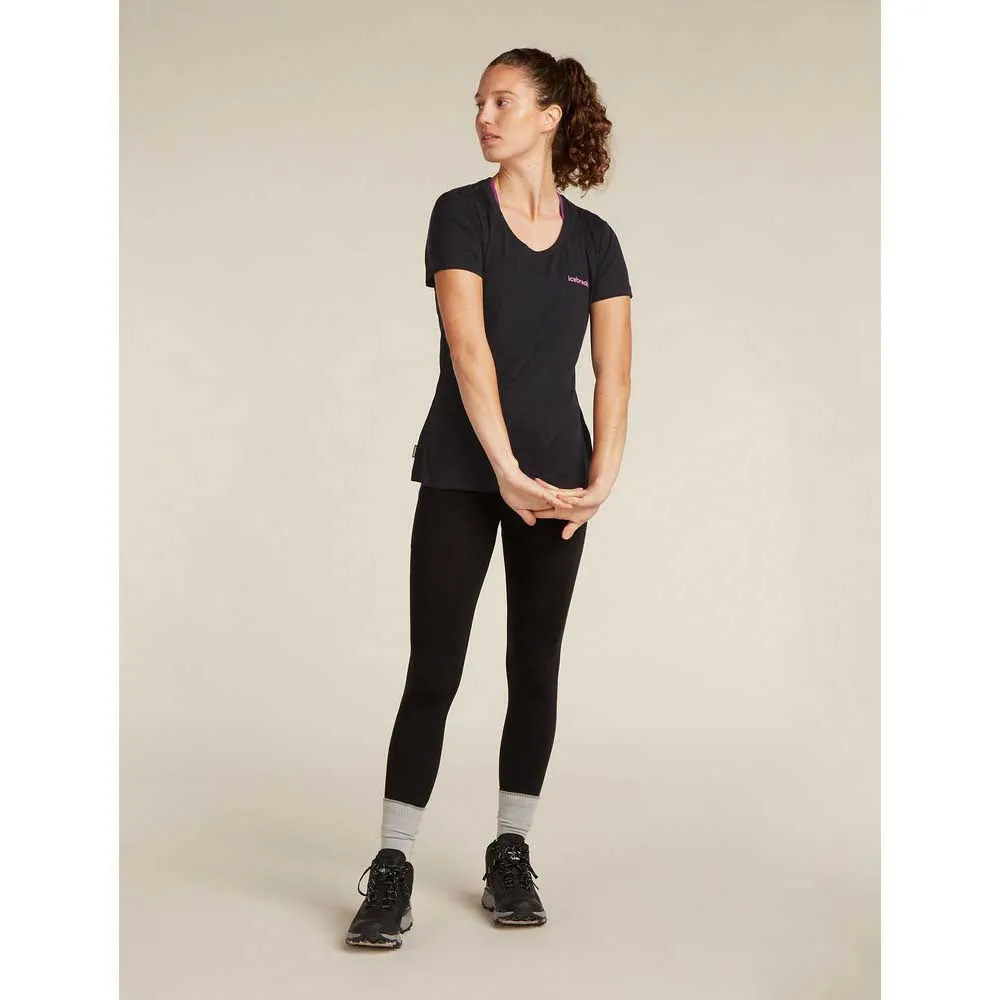 Icebreaker Merino 150 Tech Lite Scoop Wordmark Kurzarm-t-shirt Icebreaker Merino 150 Tech Lite Scoop Wordmark Kurzarm-t-shirt