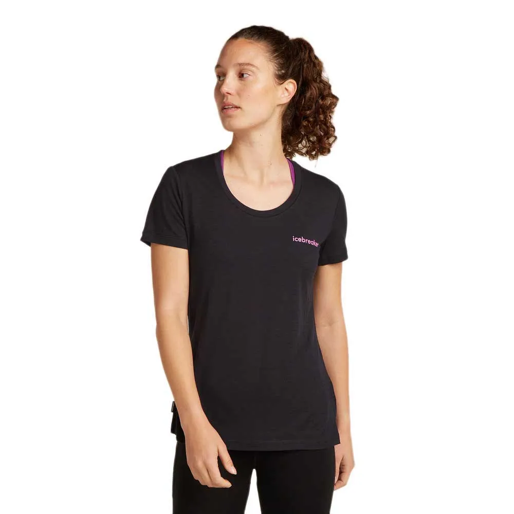 Icebreaker Merino 150 Tech Lite Scoop Wordmark Kurzarm-t-shirt Icebreaker Merino 150 Tech Lite Scoop Wordmark Kurzarm-t-shirt