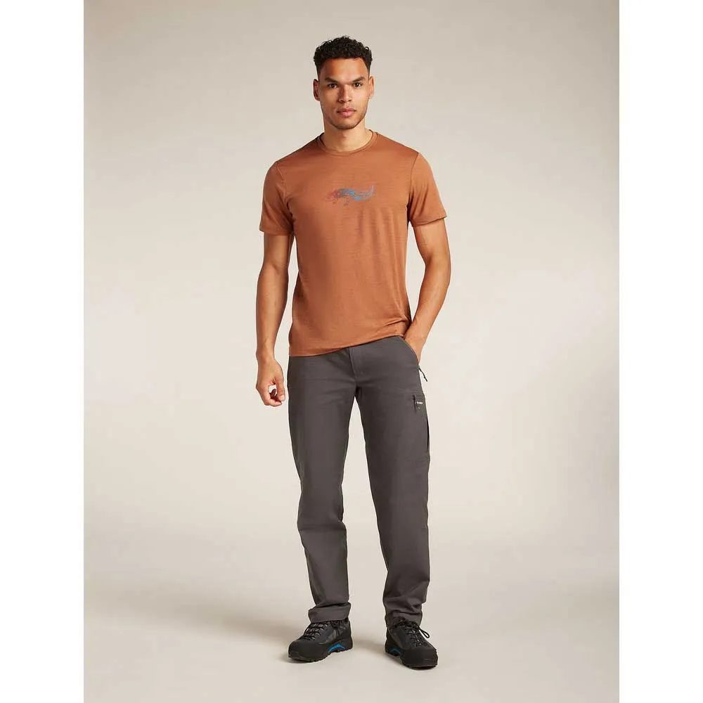 Icebreaker Merino 150 Tech Lite Slimey Salama Kurzarm-t-shirt Icebreaker Merino 150 Tech Lite Slimey Salama Kurzarm-t-shirt