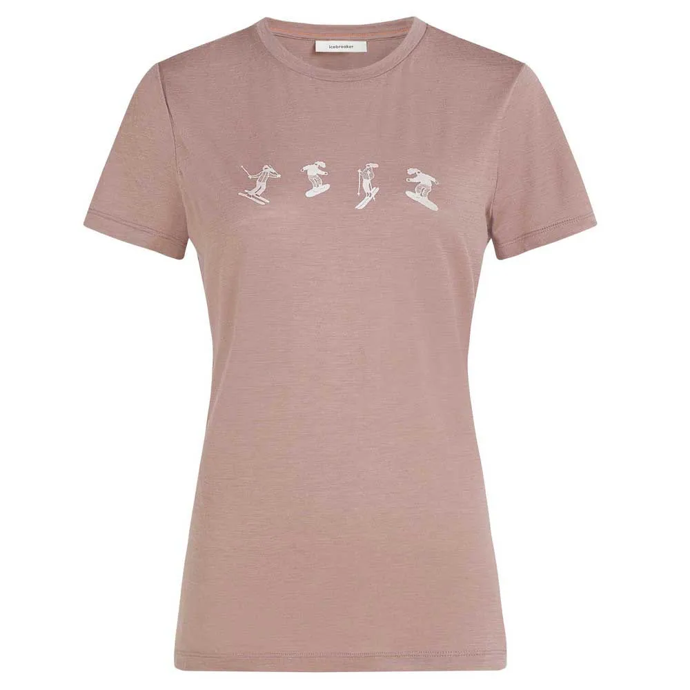 Icebreaker Merino 150 Tech Lite Snow Day Kurzarm-t-shirt Icebreaker Merino 150 Tech Lite Snow Day Kurzarm-t-shirt