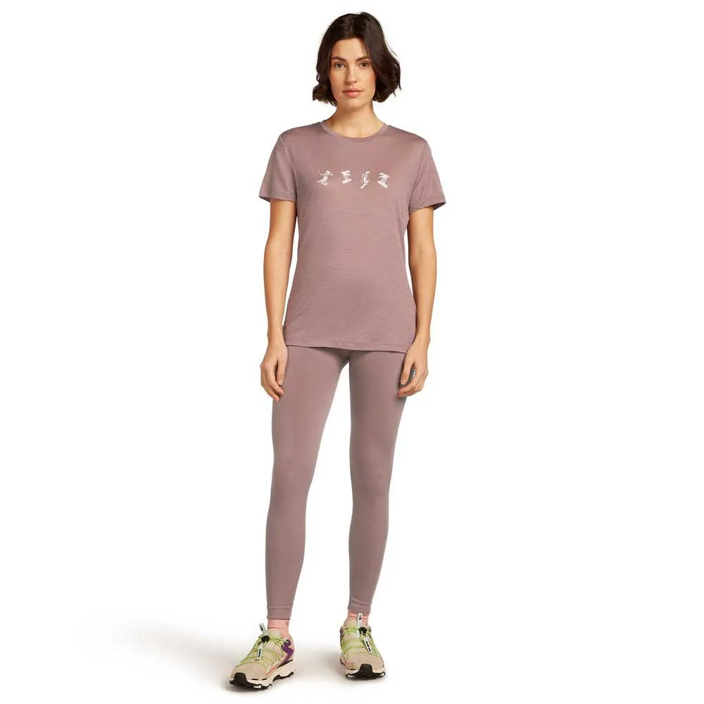 Icebreaker Merino 150 Tech Lite Snow Day Kurzarm-t-shirt Icebreaker Merino 150 Tech Lite Snow Day Kurzarm-t-shirt