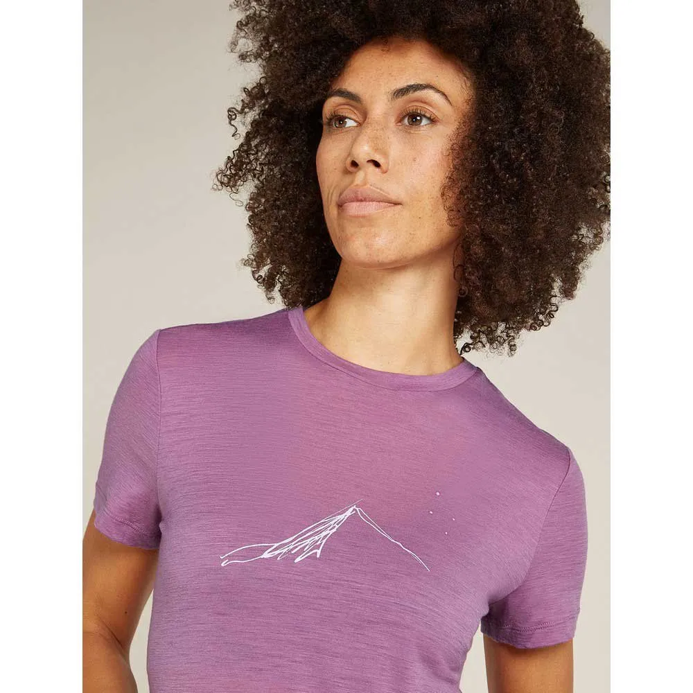 Icebreaker Merino 150 Tech Lite South Constellation Kurzarm-t-shirt