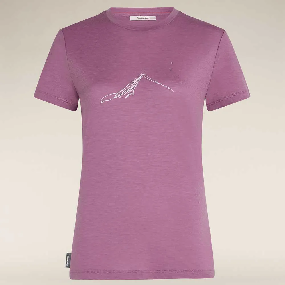 Icebreaker Merino 150 Tech Lite South Constellation Kurzarm-t-shirt
