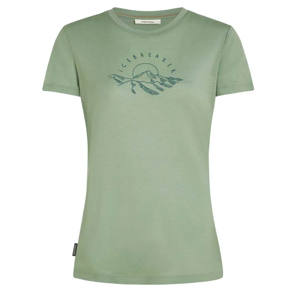 Icebreaker Merino 150 Tech Lite Sunrise Summit Kurzarm-t-shirt