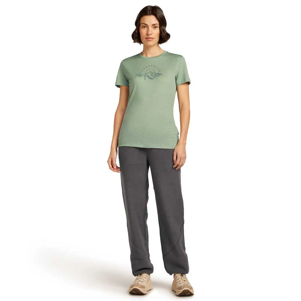 Icebreaker Merino 150 Tech Lite Sunrise Summit Kurzarm-t-shirt