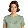 Icebreaker Merino 150 Tech Lite Sunrise Summit Kurzarm-t-shirt