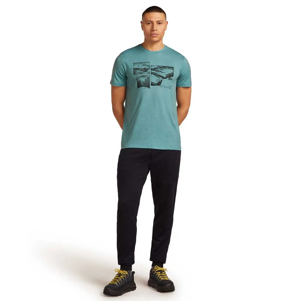 Icebreaker Merino 150 Tech Lite The Climb Kurzarm-t-shirt Icebreaker Merino 150 Tech Lite The Climb Kurzarm-t-shirt