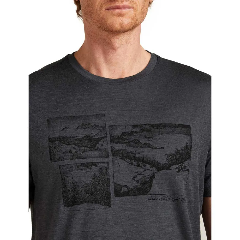 Icebreaker Merino 150 Tech Lite The Climb Kurzarm-t-shirt