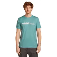 Icebreaker Merino 150 Tech Lite The Peaks Kurzarm-t-shirt
