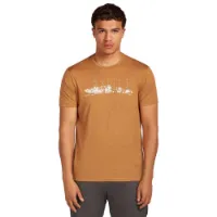 Icebreaker Merino 150 Tech Lite The Peaks Kurzarm-t-shirt Icebreaker Merino 150 Tech Lite The Peaks Kurzarm-t-shirt