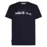 Icebreaker Merino 150 Tech Lite The Peaks Kurzarm-t-shirt