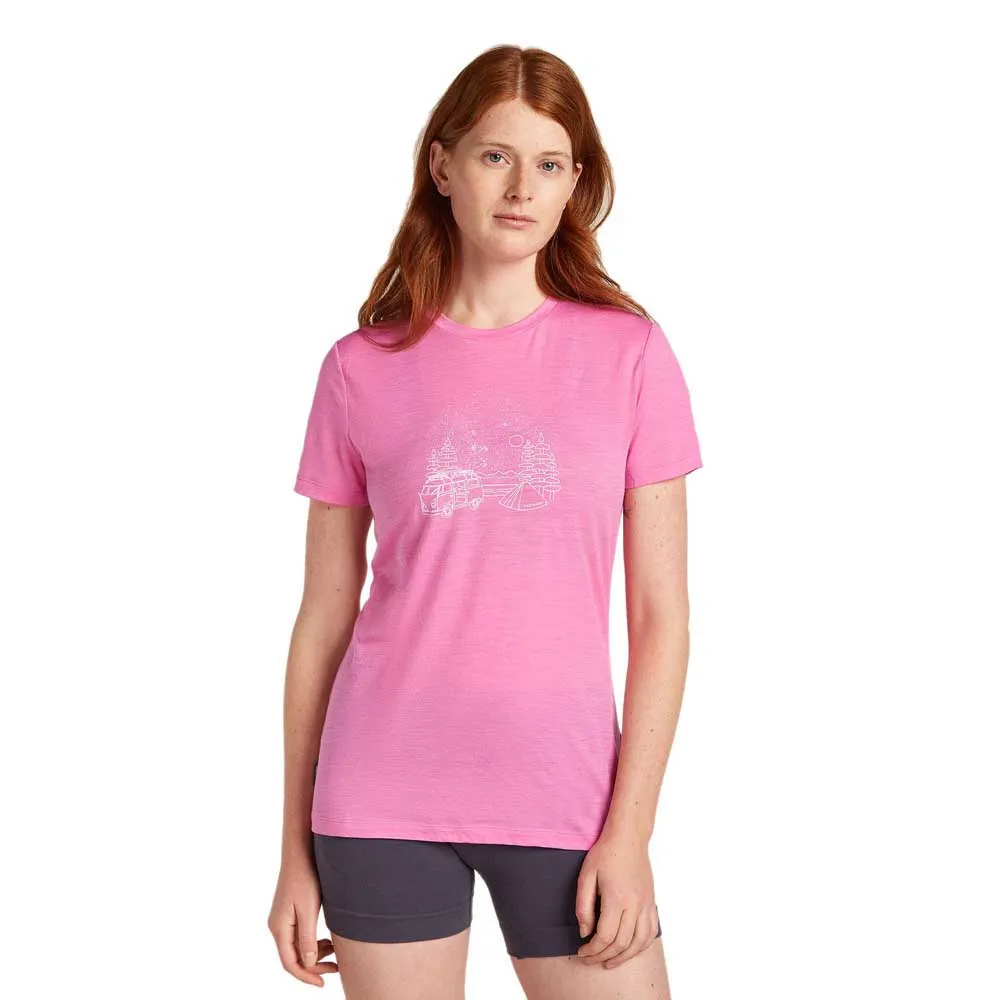 Icebreaker Merino 150 Tech Lite Van Camp Kurzarm-t-shirt Icebreaker Merino 150 Tech Lite Van Camp Kurzarm-t-shirt