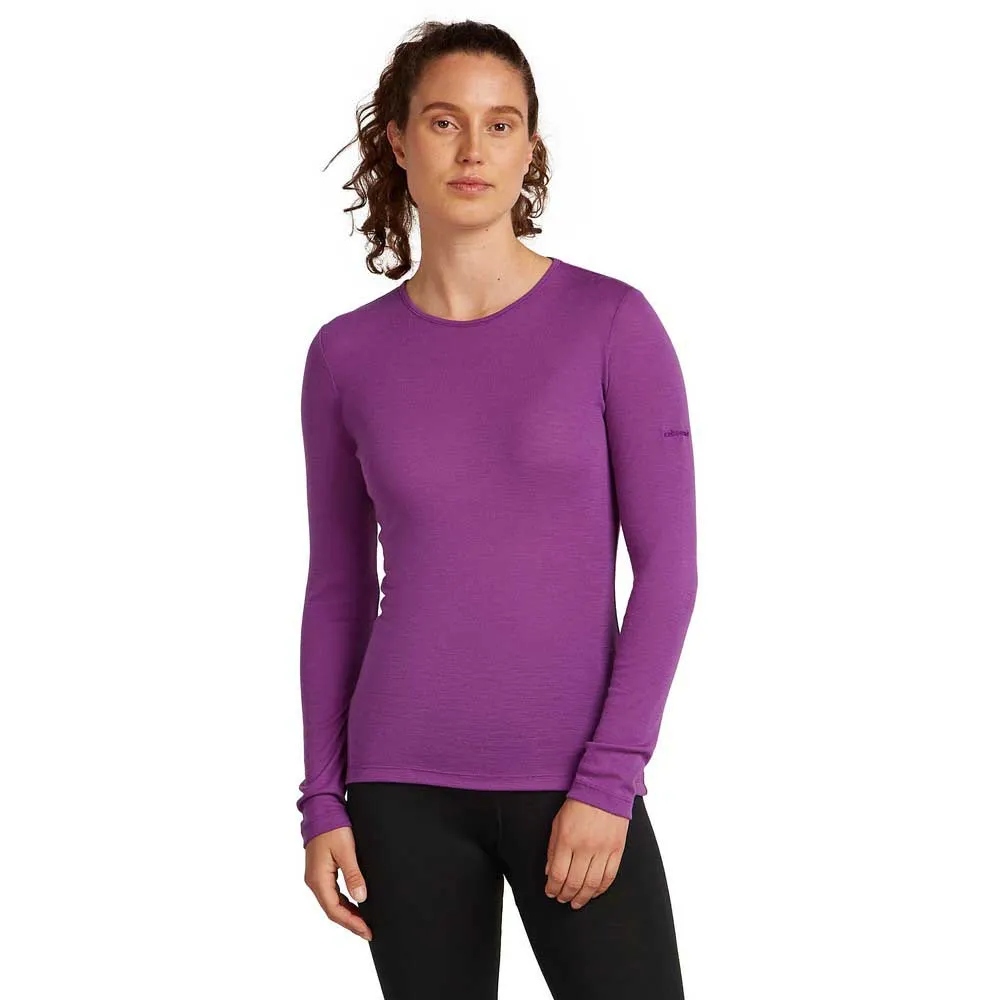 Icebreaker Merino 175 Everyday Crewe Langarm-baselayer, Passion Icebreaker Merino 175 Everyday Crewe Langarm-baselayer, Passion