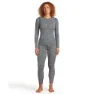 Icebreaker Merino 200 Oasis Crewe Flock Forms Aop Langarm-baselayer
