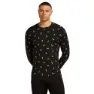Icebreaker Merino 200 Oasis Crewe Snow Day Aop Langarm-baselayer