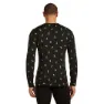 Icebreaker Merino 200 Oasis Crewe Snow Day Aop Langarm-baselayer