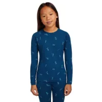 Icebreaker Merino 200 Oasis Crewe Snow Day Langarm-baselayer Icebreaker Merino 200 Oasis Crewe Snow Day Langarm-baselayer