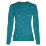 Icebreaker Merino 200 Oasis Crewe Snow Day Langarm-baselayer