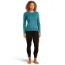 Icebreaker Merino 200 Oasis Crewe Snow Day Langarm-baselayer