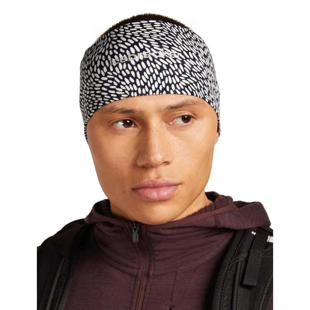 Icebreaker Merino 200 Oasis Flock Forms Aop Stirnband male