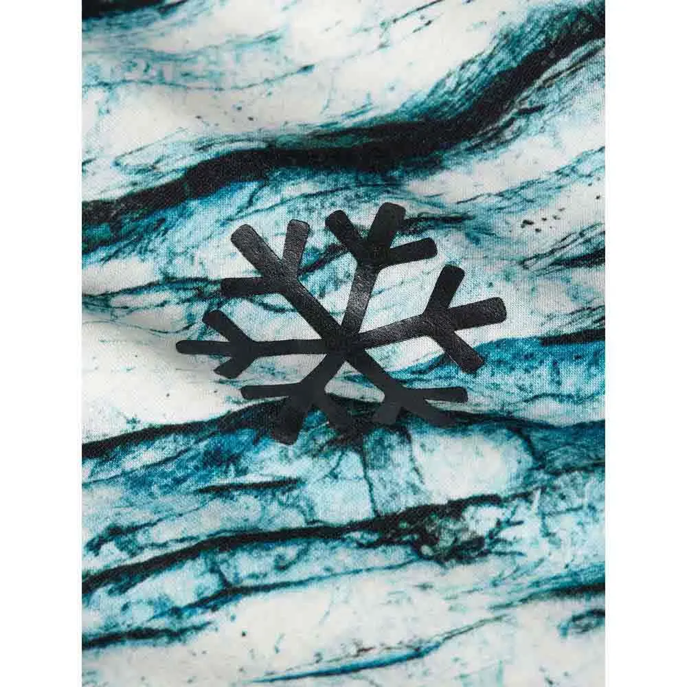 Icebreaker Merino 200 Oasis Protect Our Winters Aop Langarm-baselayer, Snow aop Icebreaker Merino 200 Oasis Protect Our Winters Aop Langarm-baselayer, Snow aop