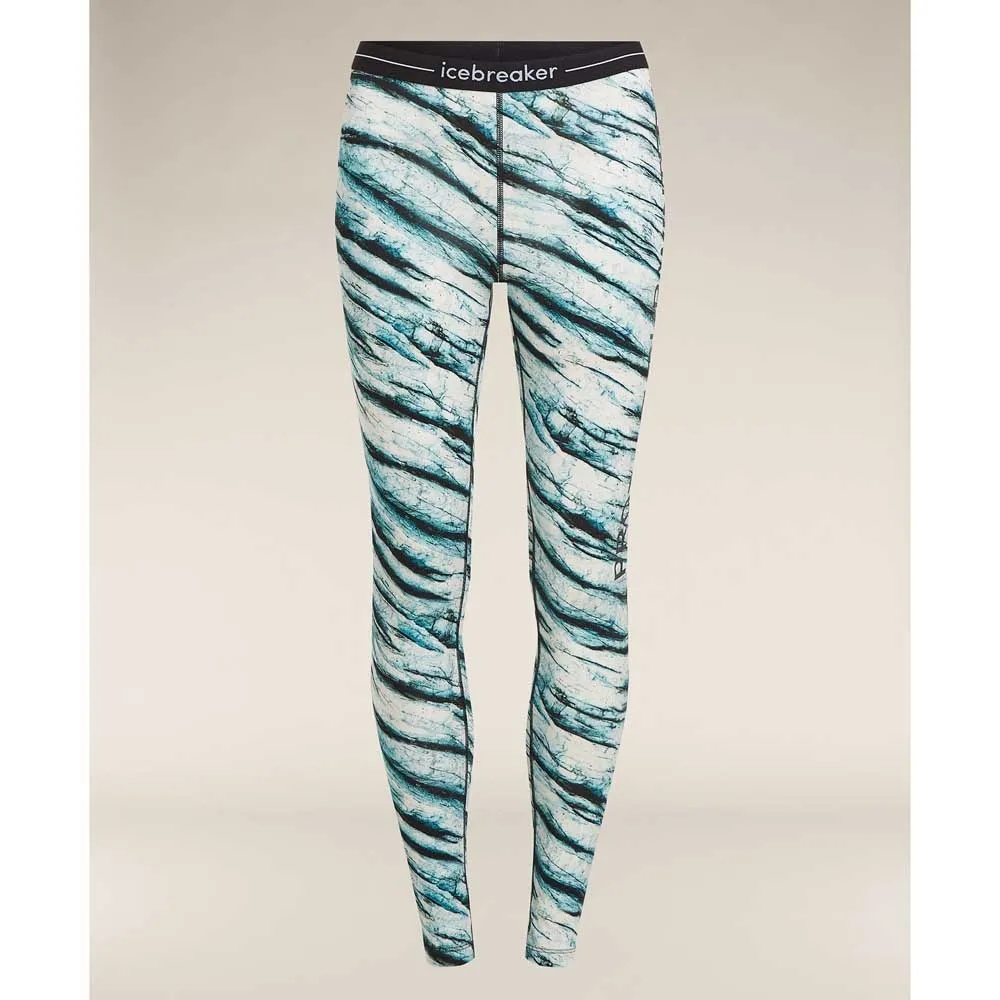 Icebreaker Merino 200 Oasis Protect Our Winters Aop Leggings, Snow aop Icebreaker Merino 200 Oasis Protect Our Winters Aop Leggings, Snow aop