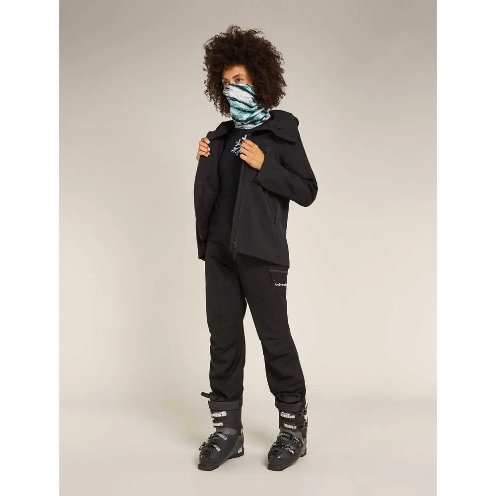 Icebreaker Merino 200 Oasis Protect Our Winters Langarm-baselayer, Black Icebreaker Merino 200 Oasis Protect Our Winters Langarm-baselayer, Black