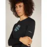 Icebreaker Merino 200 Oasis Protect Our Winters Langarm-baselayer, Black