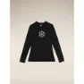 Icebreaker Merino 200 Oasis Protect Our Winters Langarm-baselayer, Black