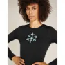 Icebreaker Merino 200 Oasis Protect Our Winters Langarm-baselayer, Black