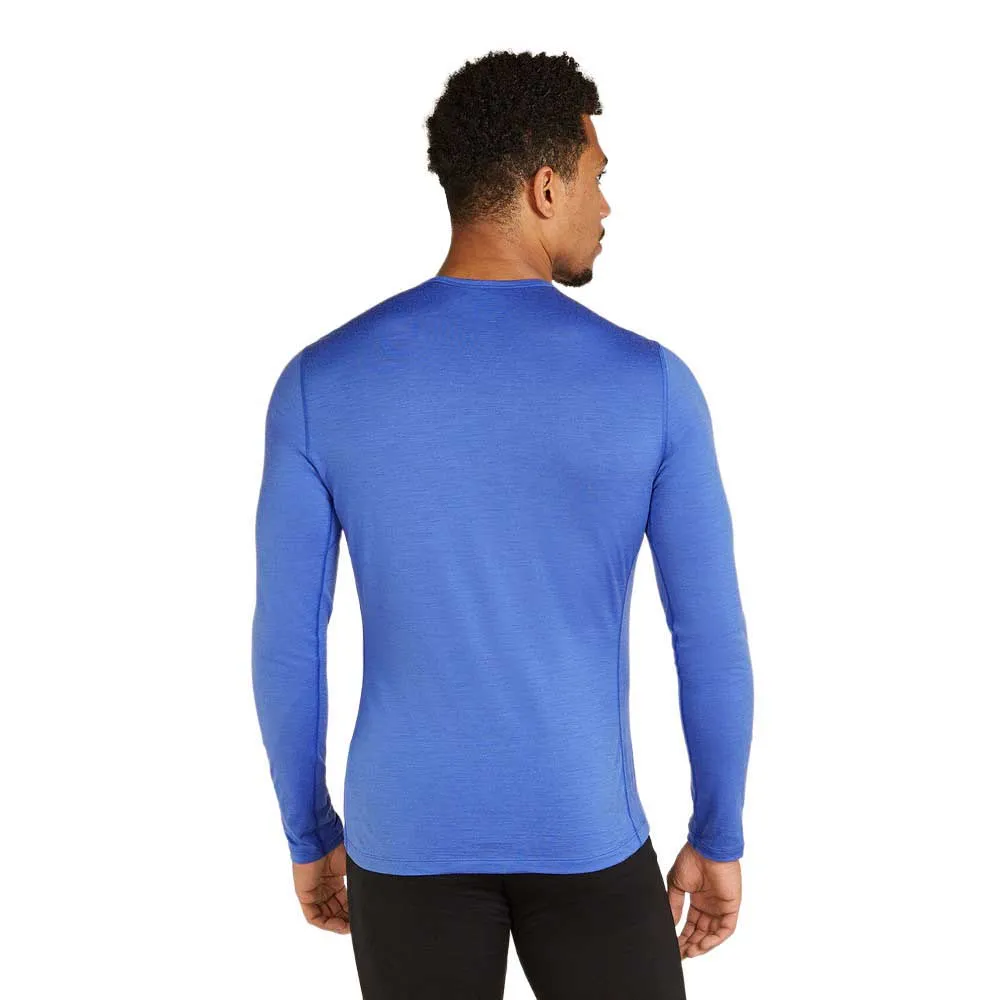 Icebreaker Merino 200 Oasis Ruapehu Round Langarm-baselayer, Brilliant Icebreaker Merino 200 Oasis Ruapehu Round Langarm-baselayer, Brilliant