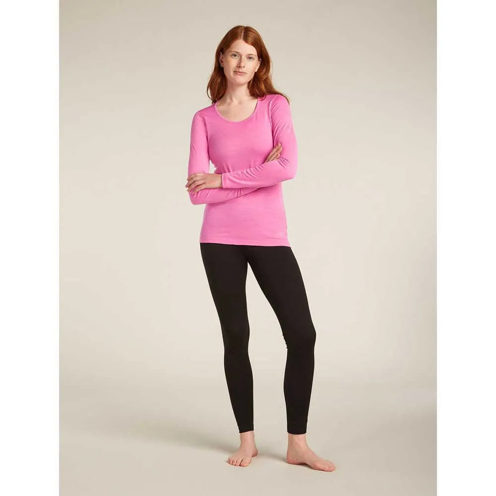 Icebreaker Merino 200 Oasis Scoop Langarm-baselayer Icebreaker Merino 200 Oasis Scoop Langarm-baselayer