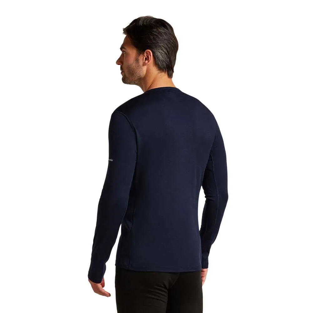 Icebreaker Merino 200 Oasis Snow Wave Langarm-baselayer Icebreaker Merino 200 Oasis Snow Wave Langarm-baselayer