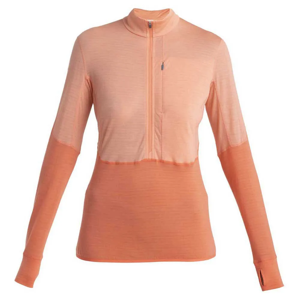 Icebreaker Merino 200 Realfleece Descender Fleece Mit Halbem Reißverschluss Icebreaker Merino 200 Realfleece Descender Fleece Mit Halbem Reißverschluss