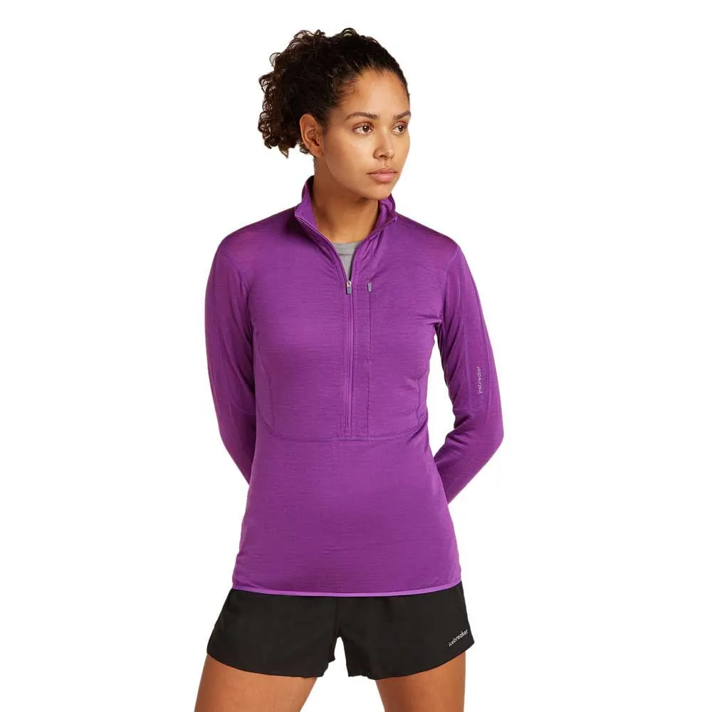 Icebreaker Merino 200 Realfleece Descender Halbreißverschluss-sweatshirt