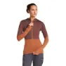 Dusty clay / carob / colourblock
