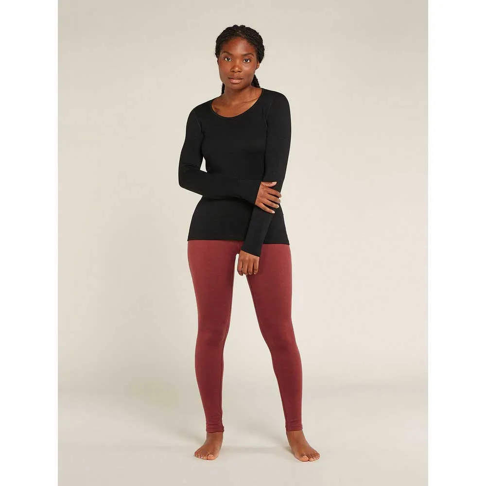Icebreaker Merino 260 Tech Scoop Langarm-baselayer Icebreaker Merino 260 Tech Scoop Langarm-baselayer