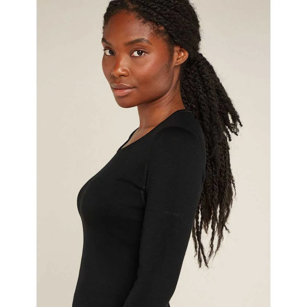 Icebreaker Merino 260 Tech Scoop Langarm-baselayer Icebreaker Merino 260 Tech Scoop Langarm-baselayer